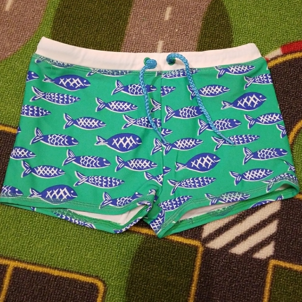 Mini Boden Boys Swim Trunks